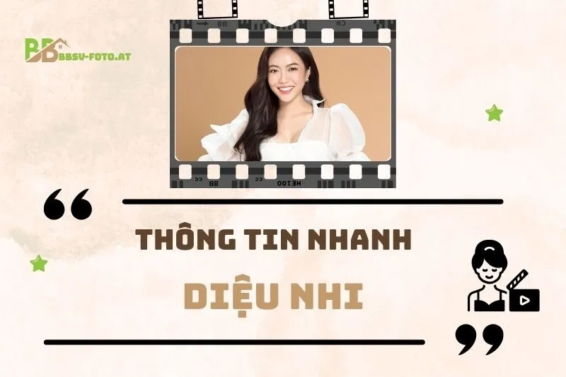 Thông tin nhanh về diễn viên Diệu Nhi