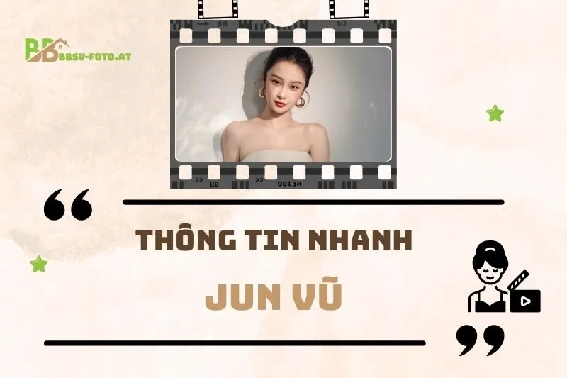 Thông tin nhanh về diễn viên Jun Vũ