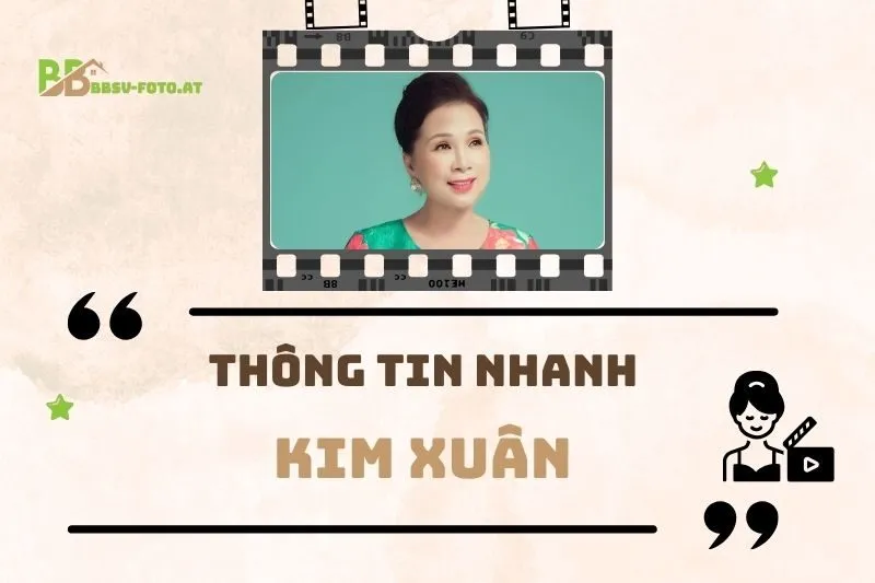 Thông tin nhanh về diễn viên Kim Xuân