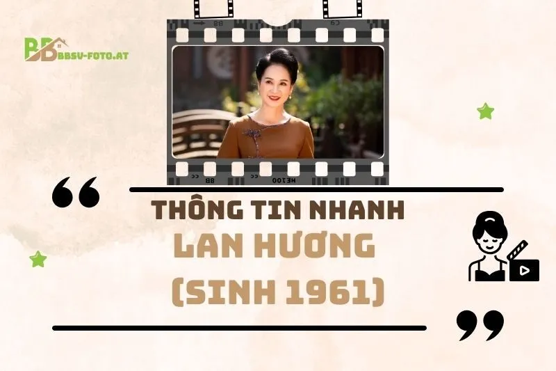 Thông tin nhanh về diễn viên Lan Hương (sinh 1961)