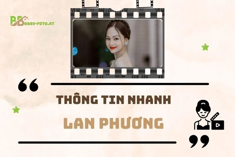 Thông tin nhanh về diễn viên Lan Phương