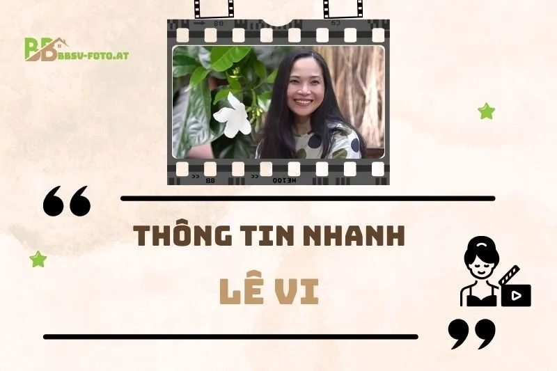 Thông Tin Nhanh Về Diễn Viên Lê Vi