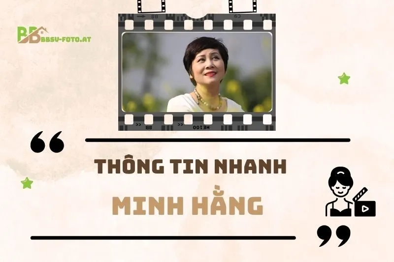 Thông tin nhanh về diễn viên Minh Hằng