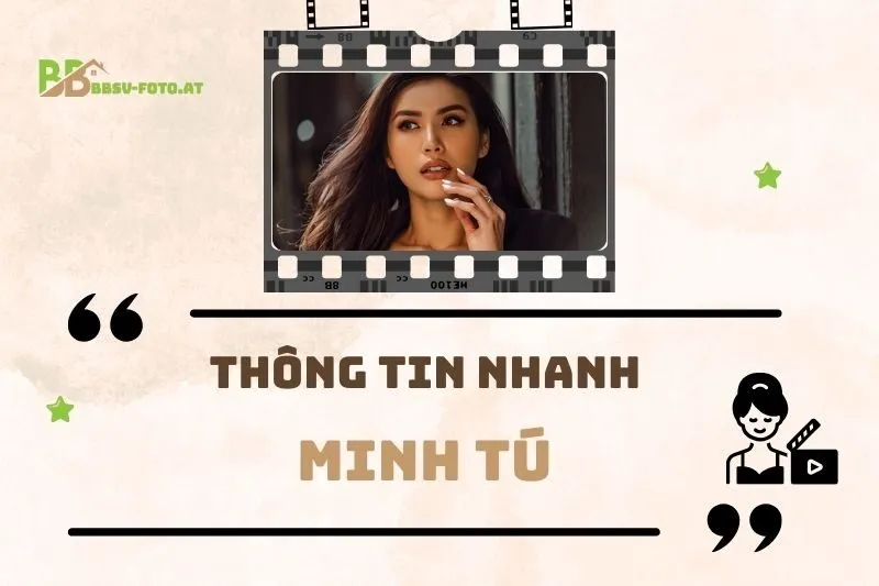 Thông tin nhanh về diễn viên Minh Tú