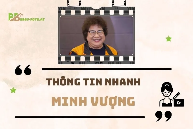 Thông tin nhanh về diễn viên Minh Vượng