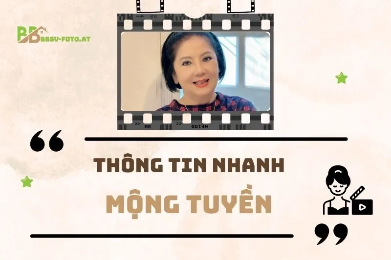 Thông tin nhanh về diễn viên Mộng Tuyền