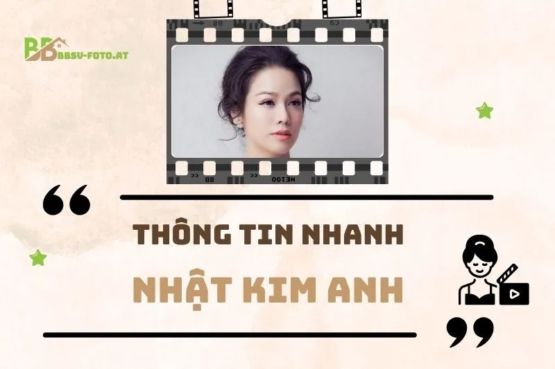 Thông tin nhanh về diễn viên Nhật Kim Anh