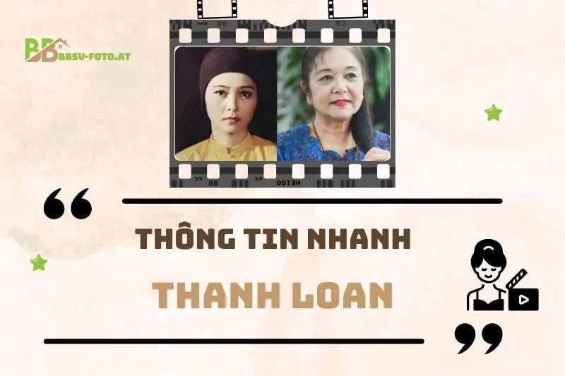 Thông tin nhanh về diễn viên Thanh Loan