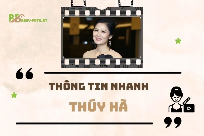 Thông tin nhanh về diễn viên Thúy Hà