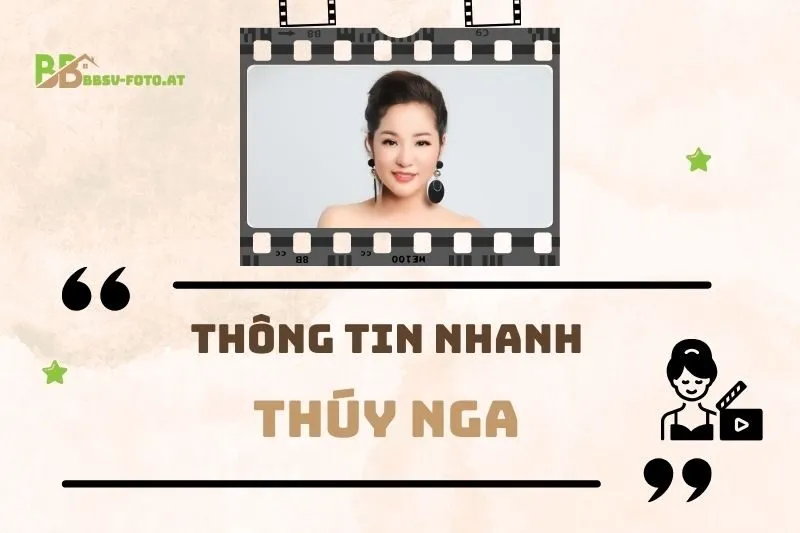 Thông tin nhanh về diễn viên Thúy Nga