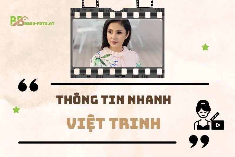 Thông tin nhanh về diễn viên Việt Trinh