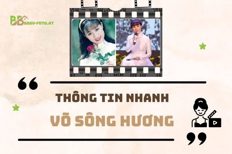 Thông tin nhanh về diễn viên Võ Sông Hương