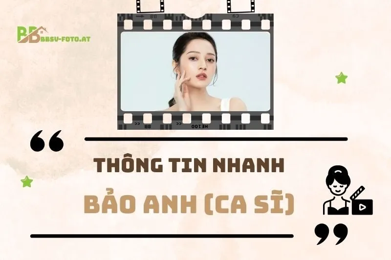 Thông tin nhanh về ca sĩ Bảo Anh 
