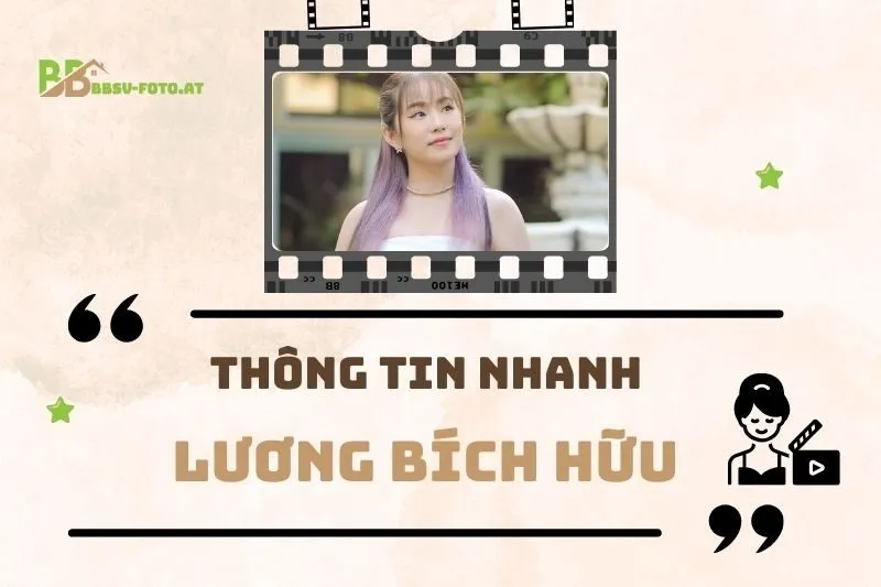 Thông tin nhanh về ca sĩ Lương Bích Hữu