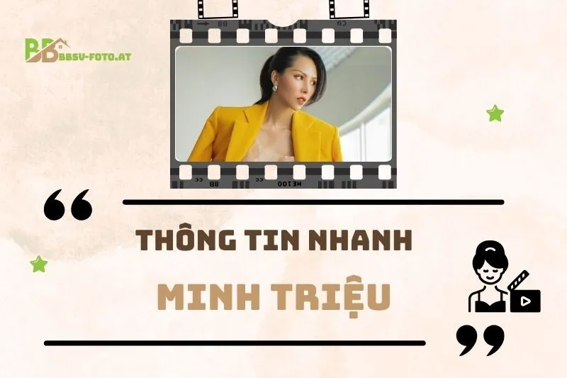 Thông tin nhanh về diễn viên Minh Triệu