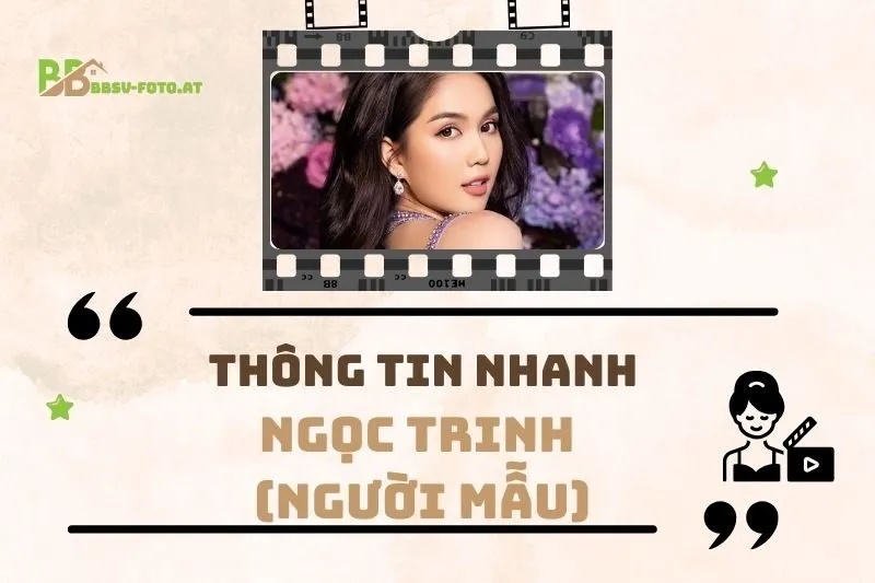 Thông tin nhanh người mẫu Ngọc Trinh