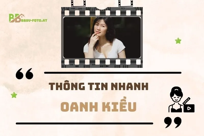 Thông tin nhanh về diễn viên Oanh Kiều
