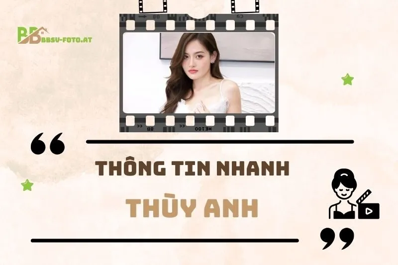 Thông tin nhanh về diễn viên Thùy Anh