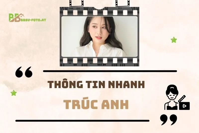 Thông tin nhanh về diễn viên Trúc Anh