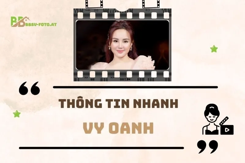 Thông tin nhanh về diễn viên Vy Oanh